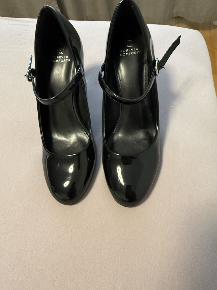 Damenschuhe: Pumps schwarz Mary Jane – Neu (gemäss Beschreibung) aus Zollikofen von Monika90