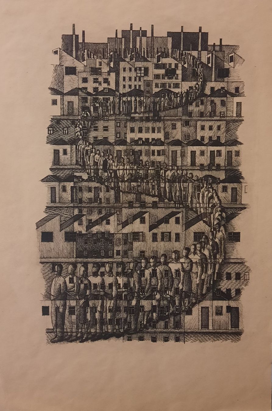 Dipinti: CARLOS DA SILVA PRADO  1908 - 1992 – Usato da Genève venduto da Enigme8