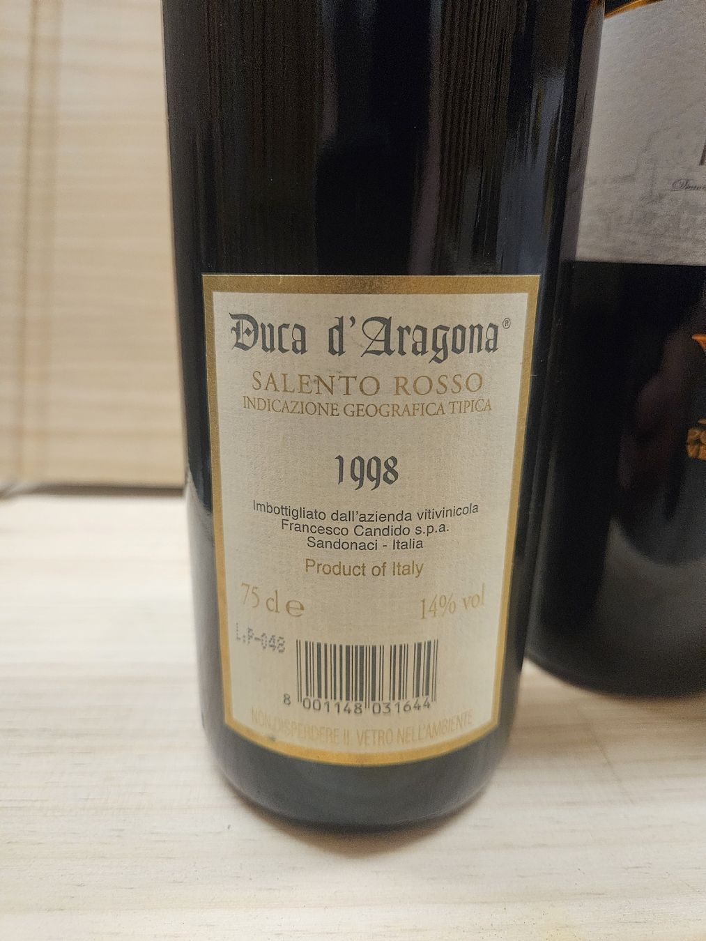 Vino: 3 gereifte Süditaliener  – Nuovo e nell'imballaggio originale da Zofingen venduto da WouterSamwel 1