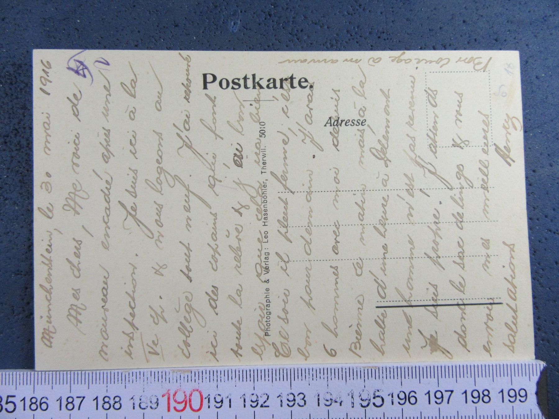 Cartoline postali: DORNACHBRUCK 1916 SO AK – Usato da Ettingen venduto da Hausi4711 3