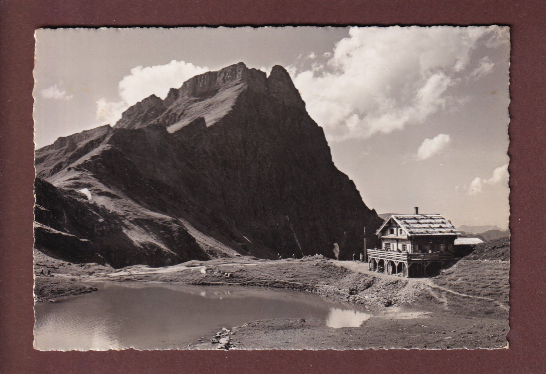 Ansichtskarten: JOCHHÜTTE - Graustock – Gebraucht aus Pully von nicecards-shop