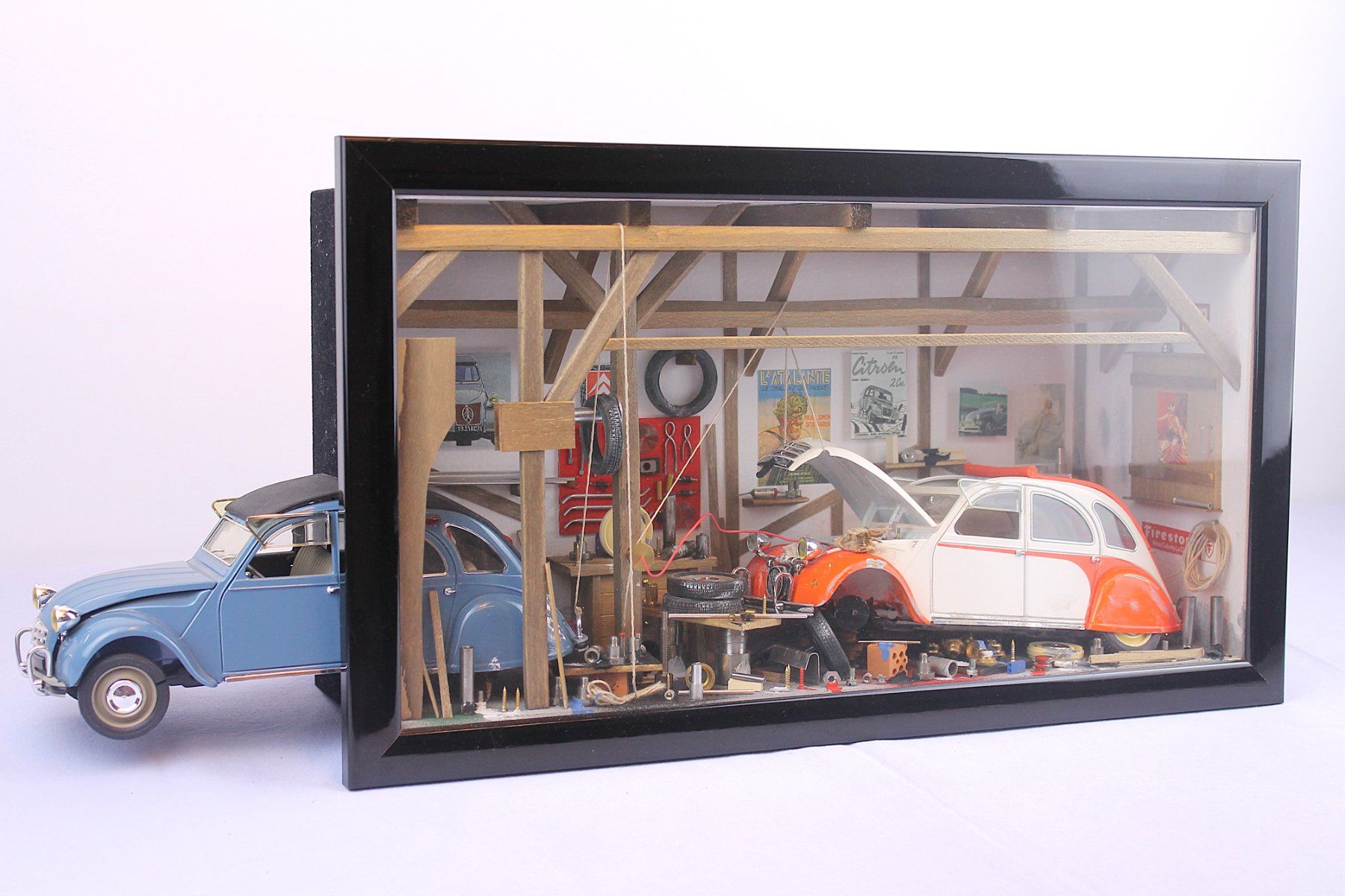 Citroën Modellini d'auto: Patrick Richard - Citroën 2 CV - Car Garage Series – Usato da Reinach BL venduto da bk_brockireinach 1