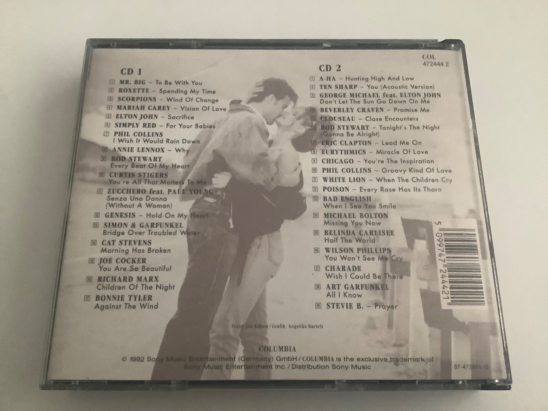 CD: Kuschelrock 6 / 2 CDs / 1992 – Usato da Dübendorf venduto da Shreck 1