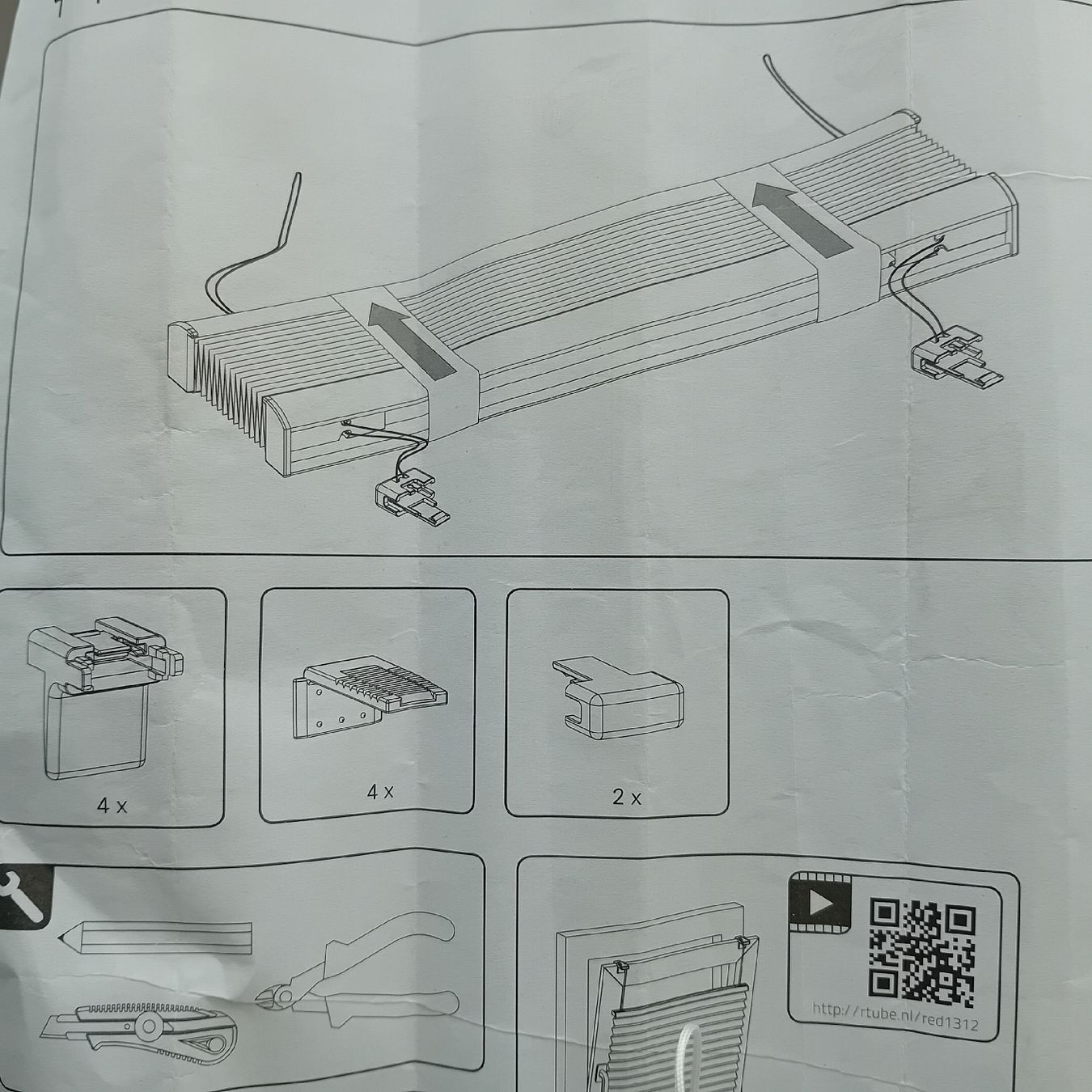 Tende: store plissé  blanc – Nuovo (secondo la descrizione) da Biel/Bienne venduto da Monhub 5