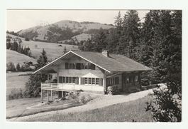 Postkarte 1968 Pfadfinderheim Kuonolf, Schönried bei Saanen