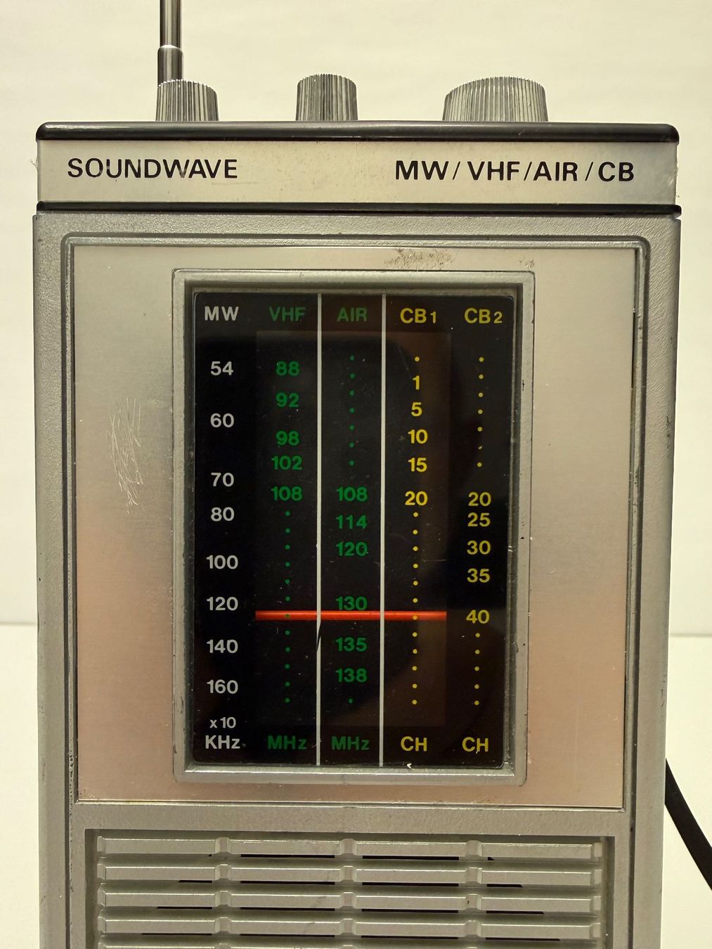 Radiocomunicazione: Cooler älterer Multikanalempfänger – Usato da Meilen venduto da Brandmanager 2