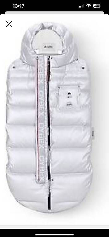 Schlafsäcke: cybex winterfusssack Tog6 in silber – Gebraucht aus Wettingen von GMB1 3