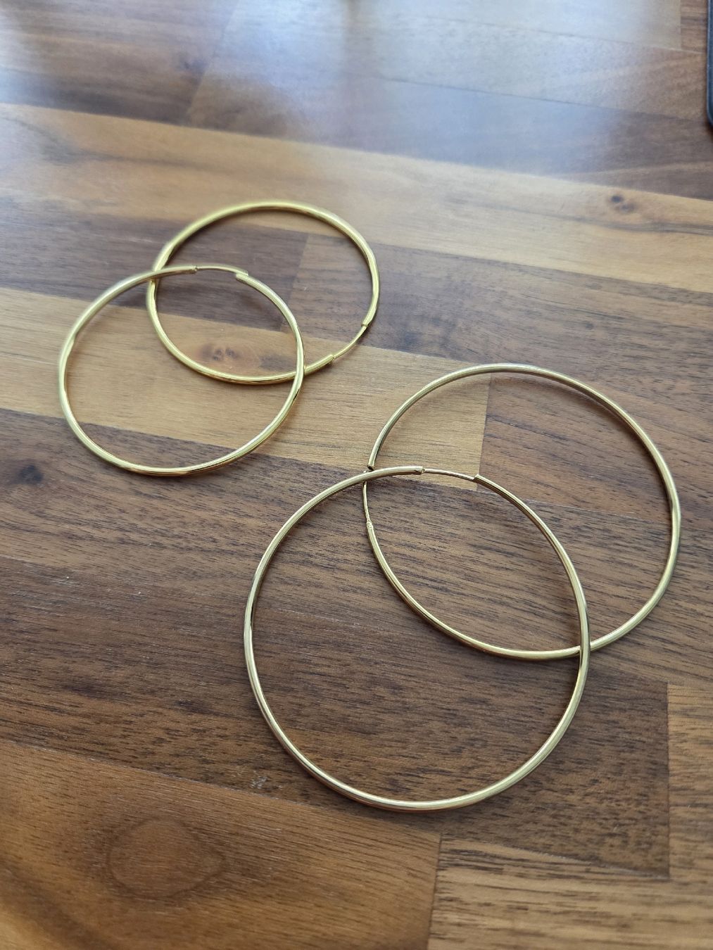 Orecchini pendenti & Orecchini a lobo: Stahlohrringe 60mm und 70mm – Nuovo (secondo la descrizione) da Bülach venduto da Recherchieren