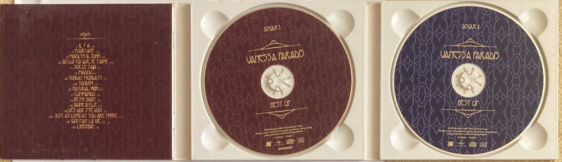 CD: VANESSA PARADIS - BEST OF – Usato da Poliez-Pittet venduto da Newtown-Records 2