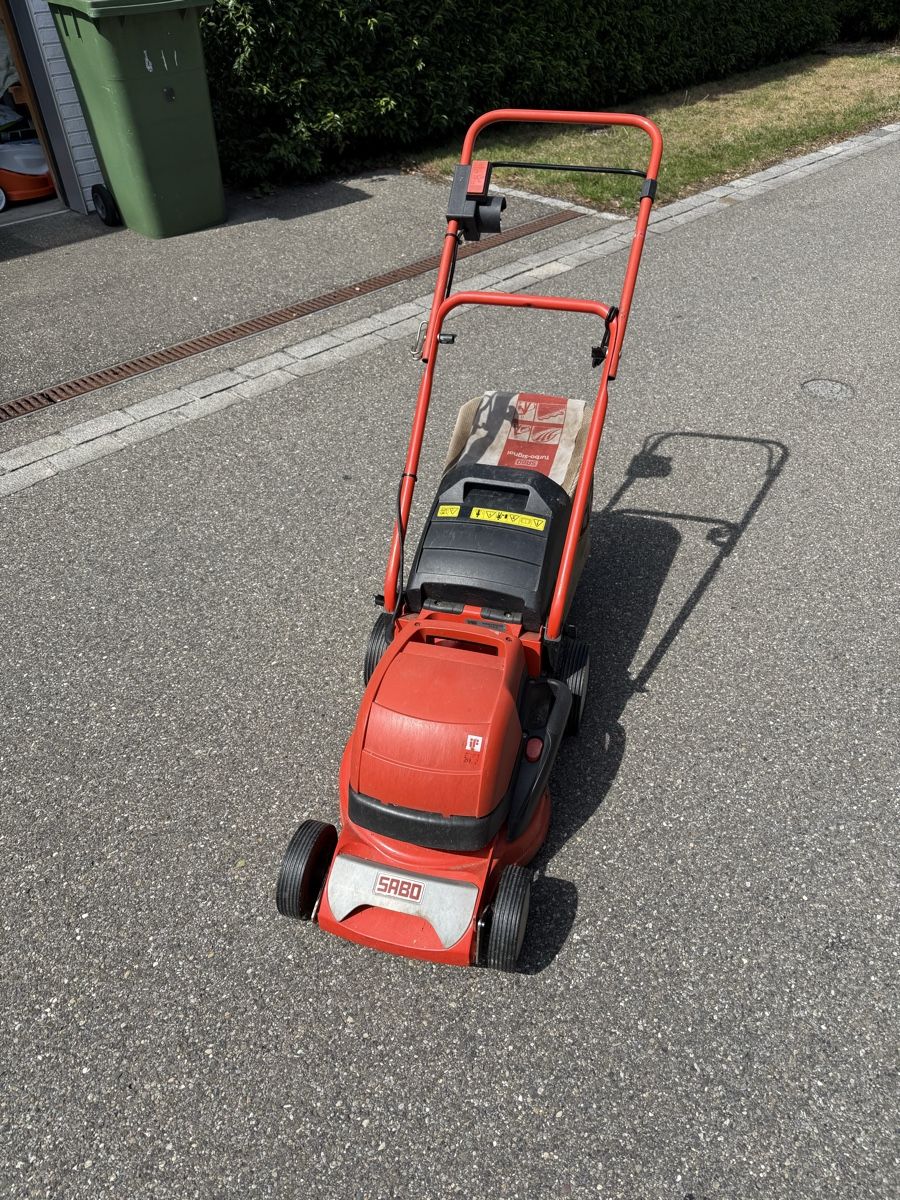 Tondeuses à gazon: Elektro Rasenmäher SABO – D'occasion à Zürich par mai_zw58 3