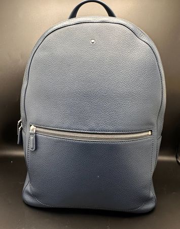 ZAINO 127938 MEISTERSTÜCK SOFT GRAIN RUCKSACK BLU BLAU NEW