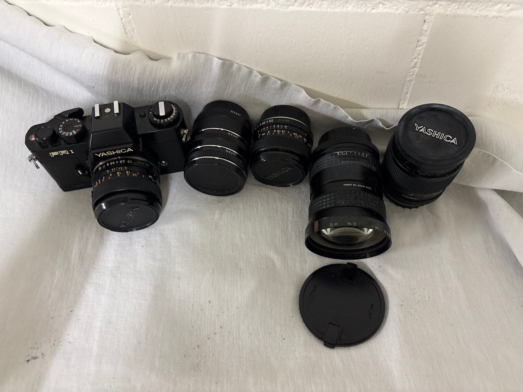 Fotocamera: Fotokamera Markio Yashica mit Objektiven – Usato da Glattbrugg venduto da Ariel012 6