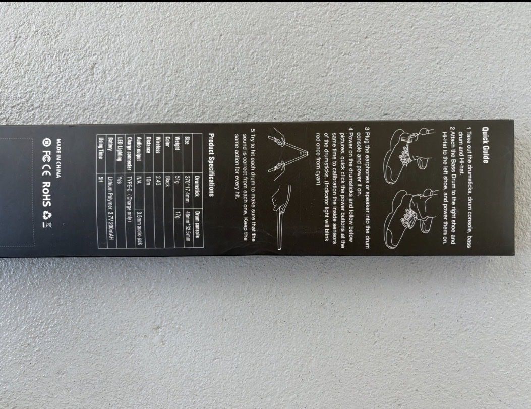 Musikinstrumente: Viirtual Drum Kit – Neu (gemäss Beschreibung) aus Oetwil am See von abm123 2