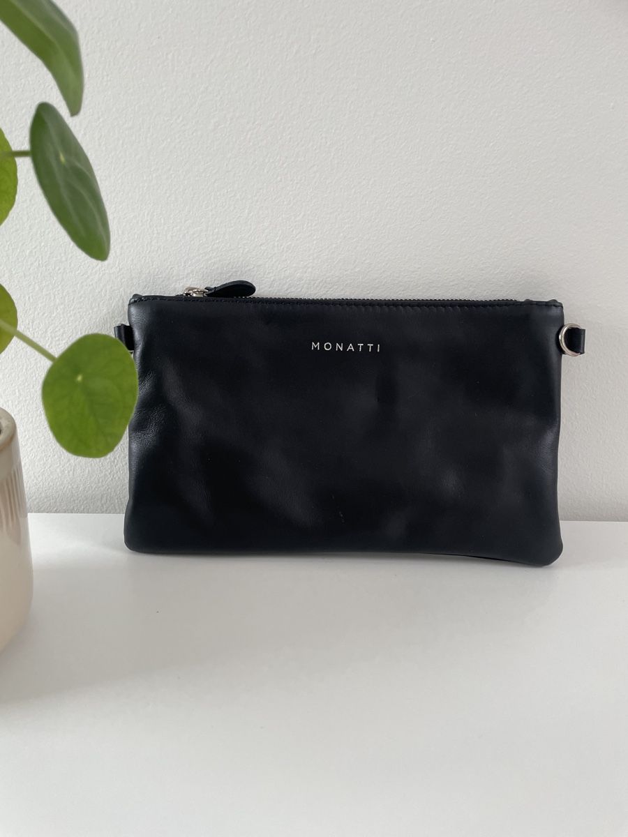Borse da donna: Monatti Handtasche, schwarz – Usato da Mauren venduto da acht33null