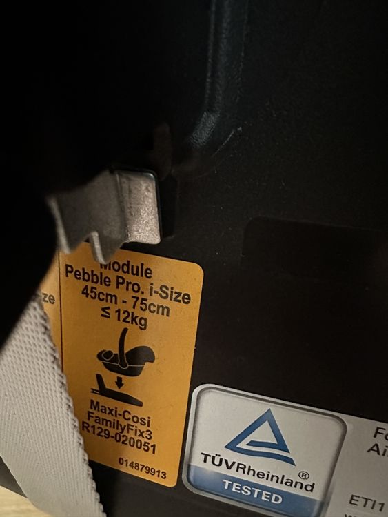 Maxi-Cosi Sièges auto: MAXI-COSI Babyschale Pebble Pro – D'occasion à Auenstein par SaaRi206 8