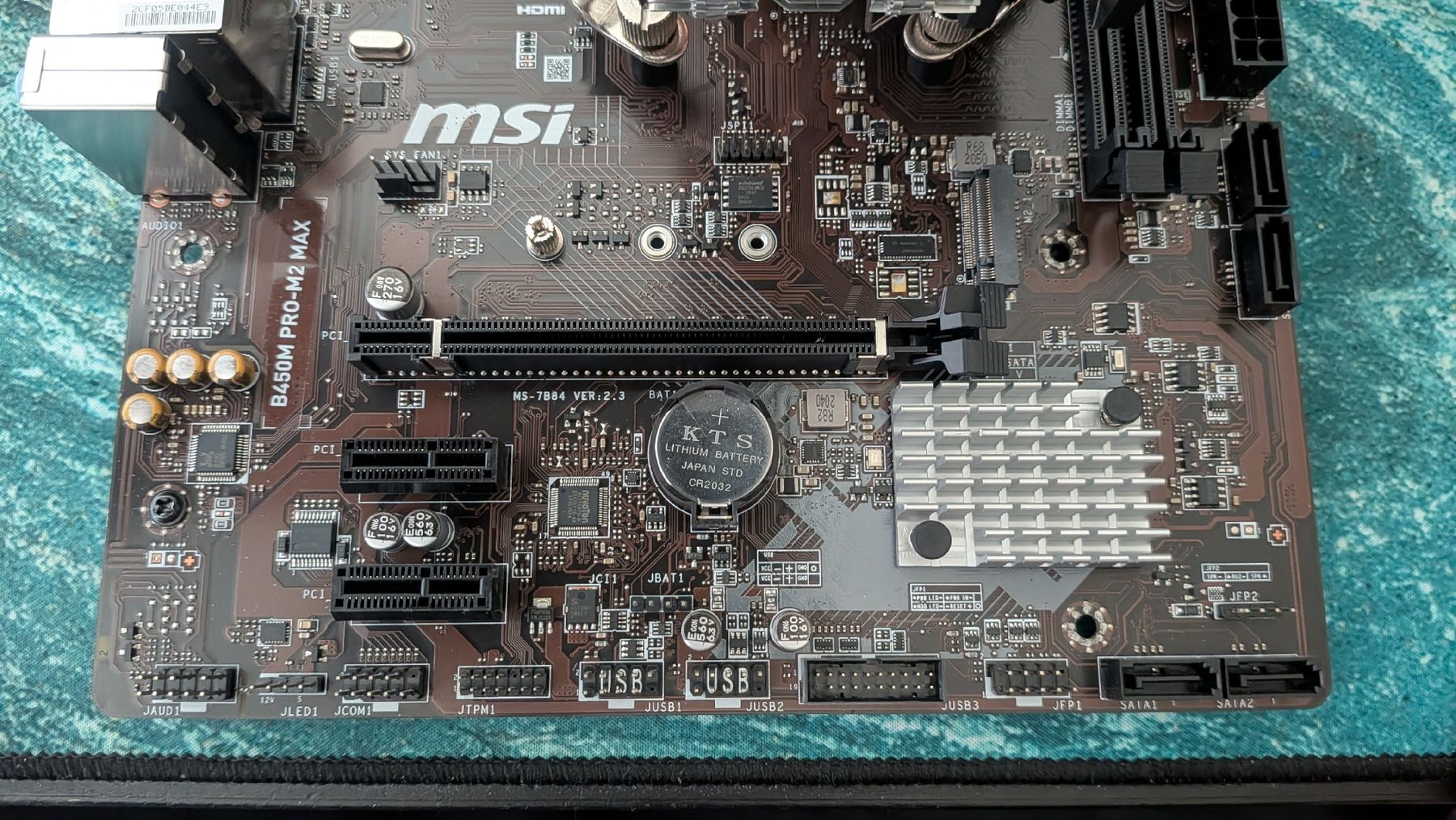 Schede madri: MSI B450M PRO-M2 MAX Mainboard mit CPU-Kühler, ryzen 5 3600 – Usato da Reiden venduto da Vicrul 6