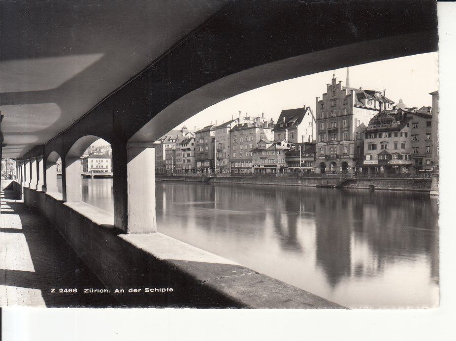 Cartoline postali: Zürich Schipfe ca. 1939 – Usato da Bürglen TG venduto da StampGraf