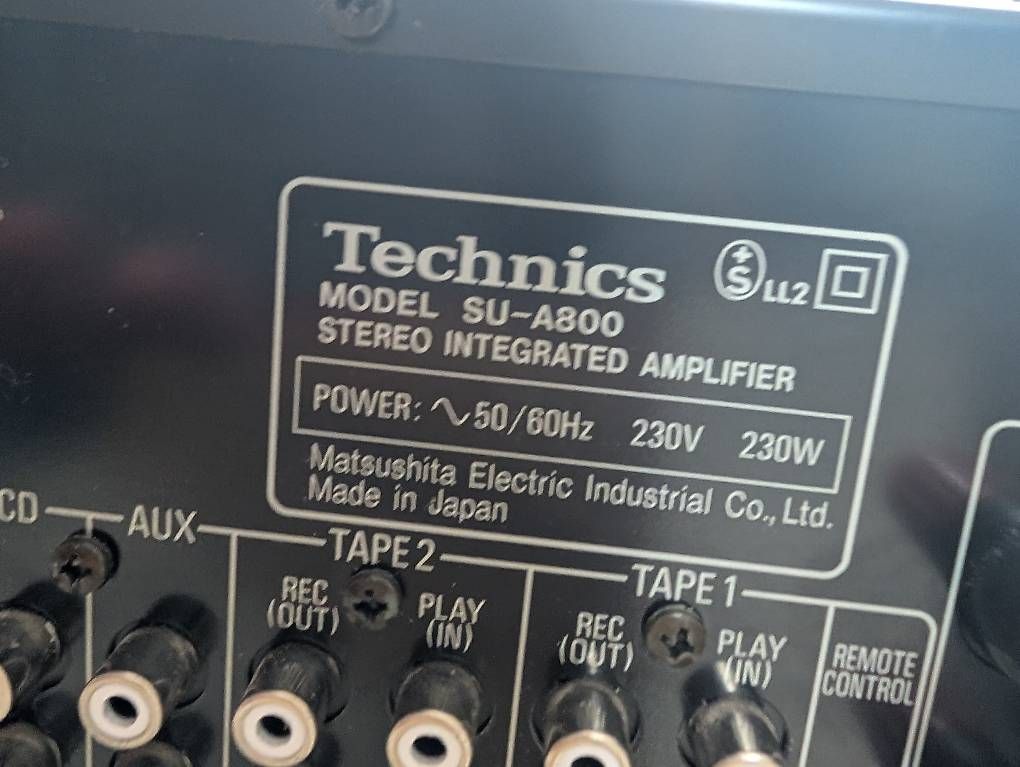 Technics Verstärker: HiFi-Verstärker Technics SU-A800 Stereo Integrated Amplifier – Gebraucht aus Frauenfeld von Yuriy 4