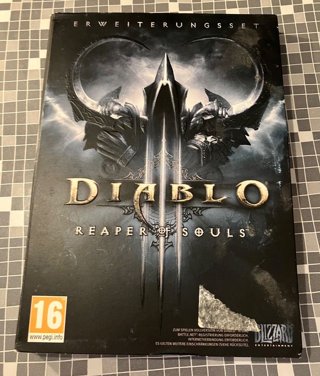 Jeu Diablo III: Reaper Of Souls Pour Xbox 360 - Version Complète Sous Blister Neuf