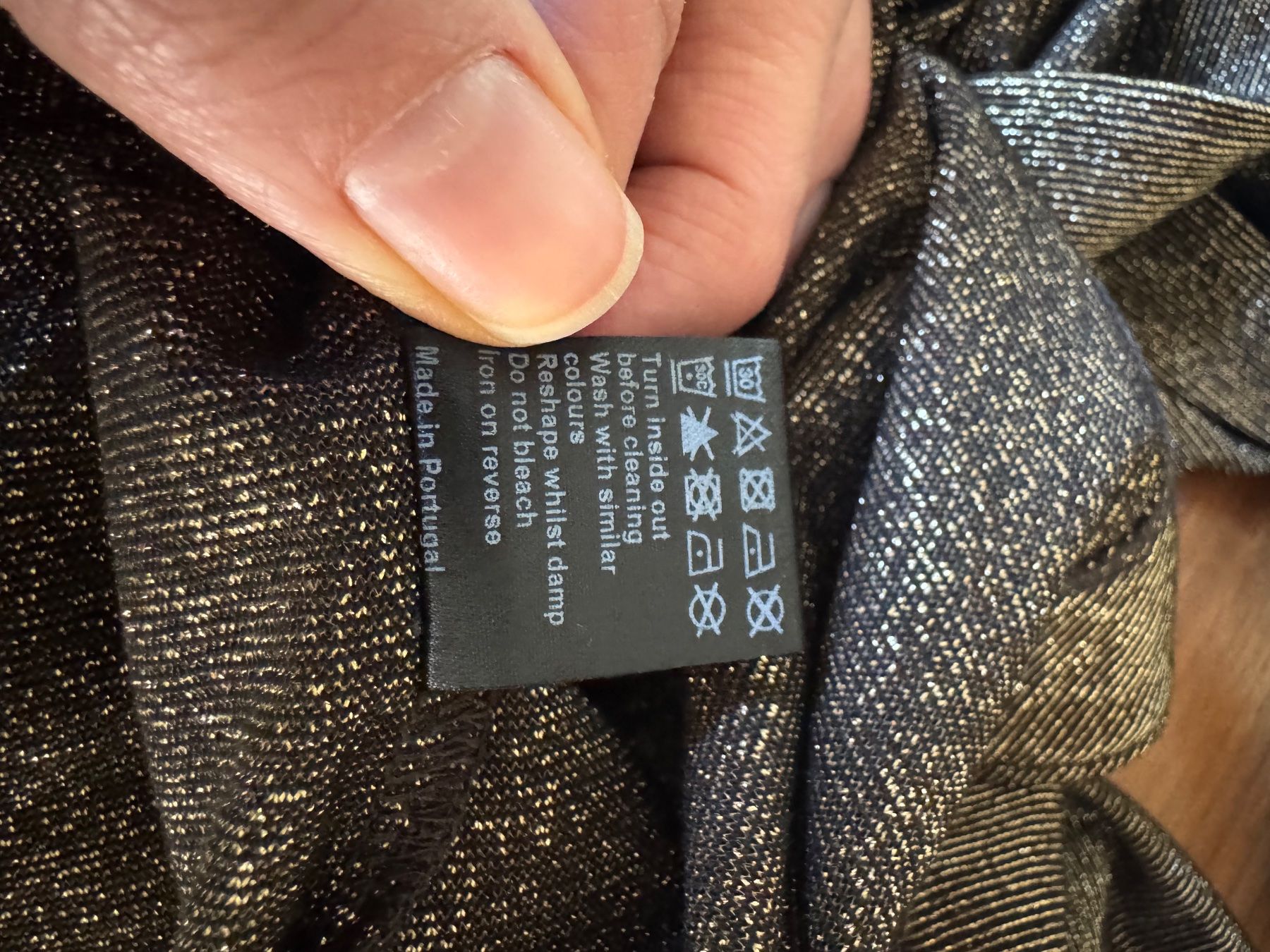 Camicette: ME+EM Bluse, gold/schwarz, Grösse S – Usato da Wabern venduto da coody33 2