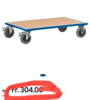 neuer Plattformwagen, 1000 x 700 mm mit Feststellbremsen