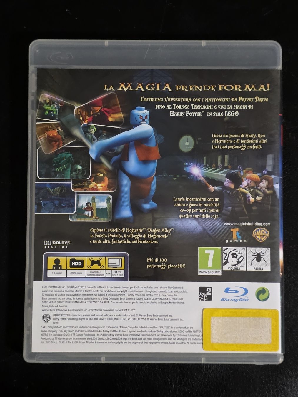 Giochi: LEGO HARRY POTTER 1-4 YEARS | PS3 – Usato da Bellinzona venduto da egemon 1