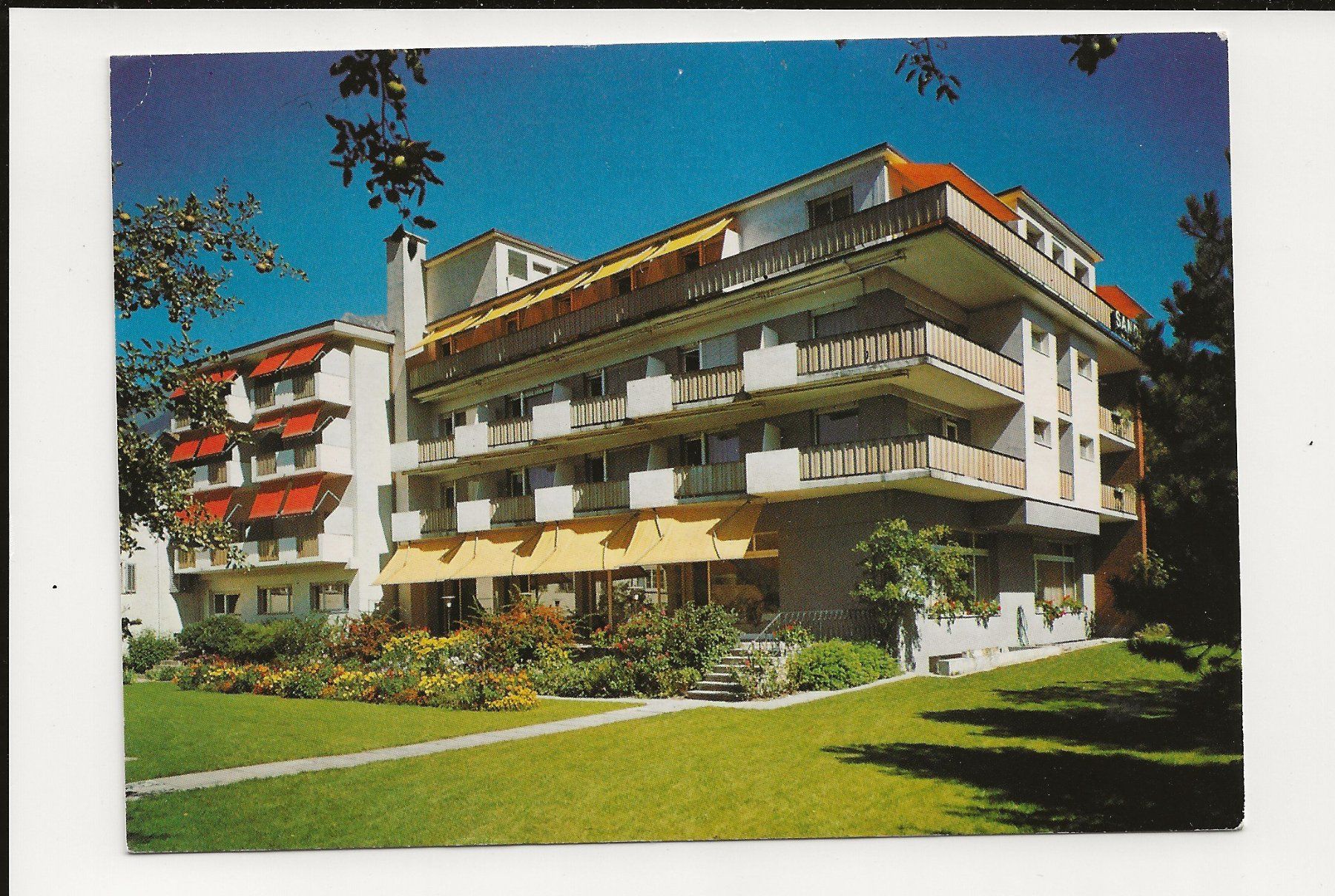 Ansichtskarten: AK 1987 SANDI-Hotel Bad Ragaz – Gebraucht aus Greifensee von 315WDO