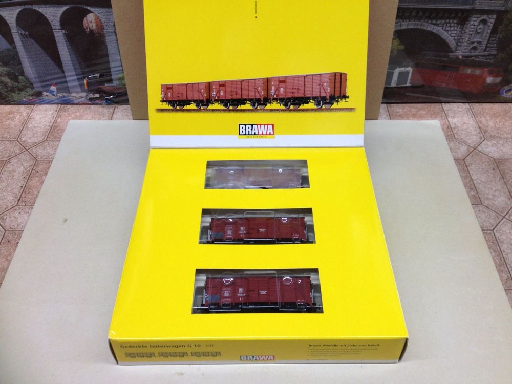 BRAWA 48217 SBB Güterwagen-Set K3, H0 (Neu (gemäss Beschreibung)) in ...