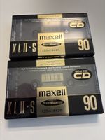 2 Maxell XLII-S 90 Audio Cassette Tapes New Sealed