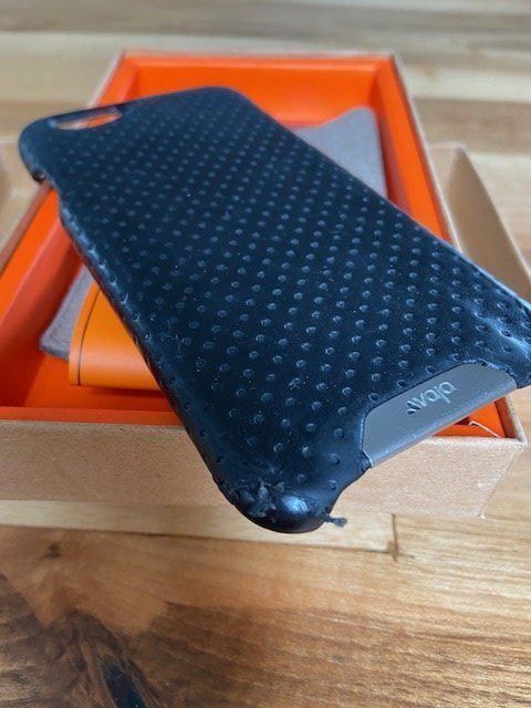 Sonstiges Zubehör: Handy Cover Vaja Leder Iphone 6 – Gebraucht aus Ottenbach von Freij