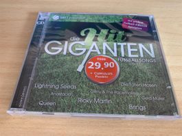 Die Hit-Giganten - Fussballsongs - 2 CD