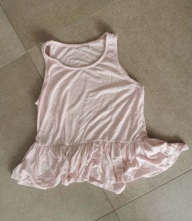 Top rose poudrée  taille S