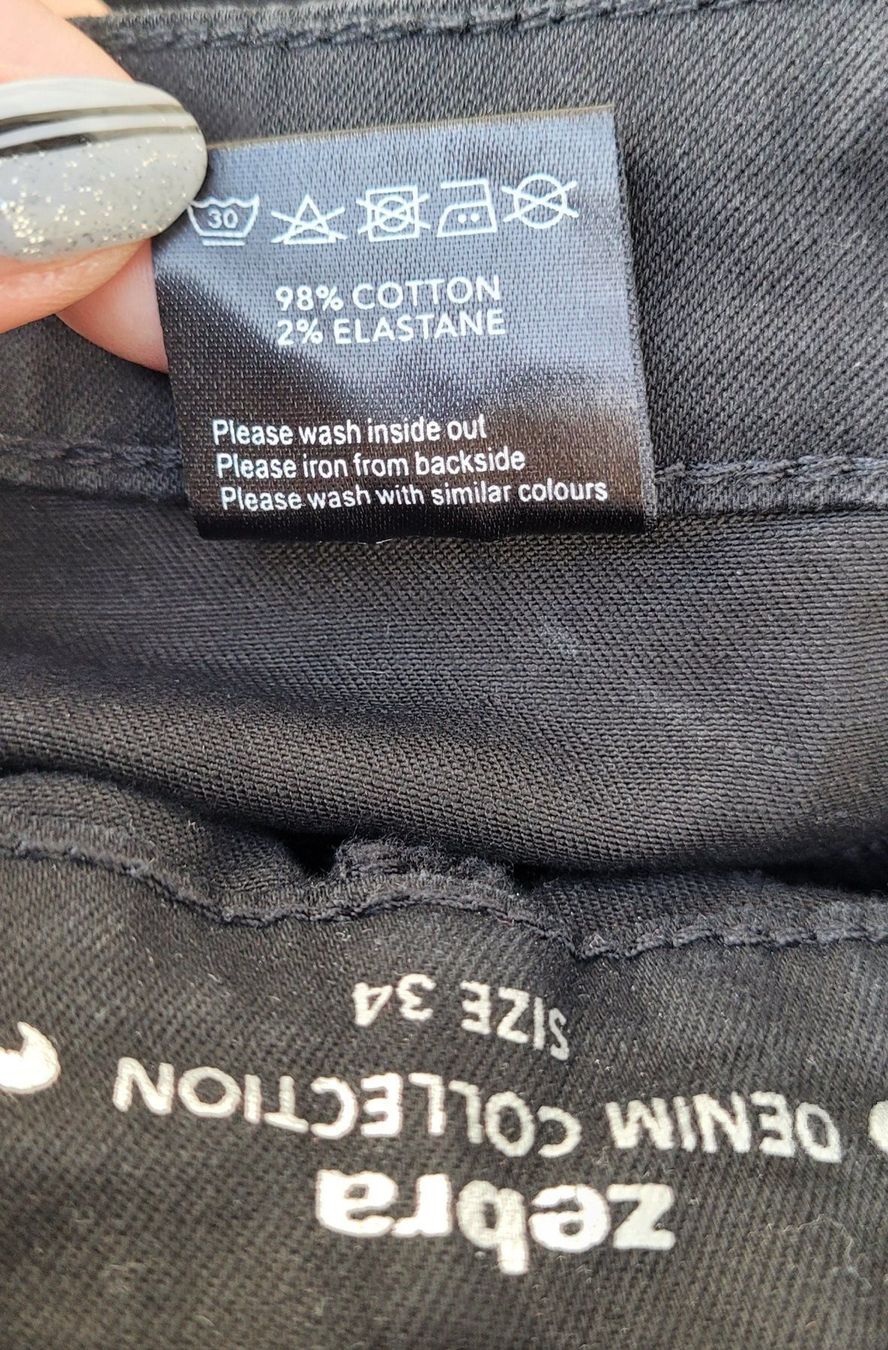 Jeans: 7/8 Hosen Gr. 34 ZEBRA - leichte Jeans – Gebraucht aus Füllinsdorf von Sunnebliemli7 3