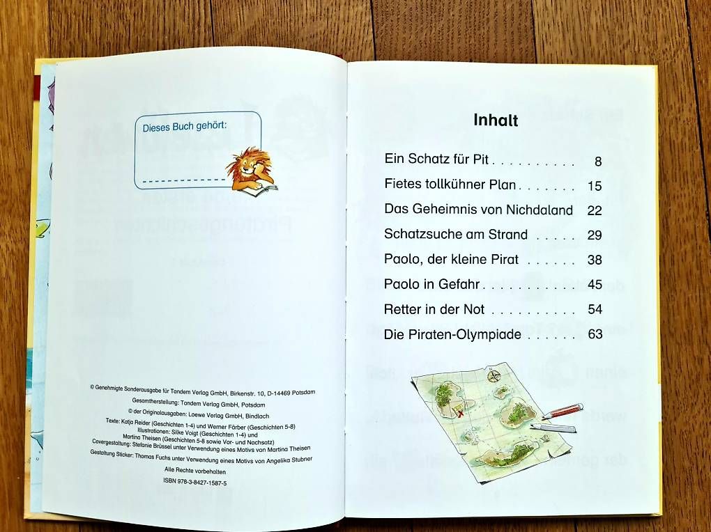 Libri: Erstlese Buch Leselöwen Piraten – Usato da Muri b. Bern venduto da SPF01 4