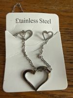 Halskette mit Ohrringen-Stainless Steel-Schmuck-Hals-Ohren