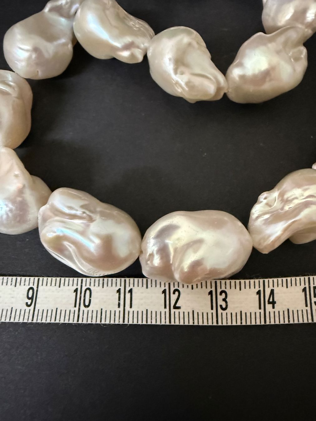 Catenine: Echte Barockperlen Kette mit Silber Verschluss 925 – Usato da Spiegel b. Bern venduto da Rogger72 5