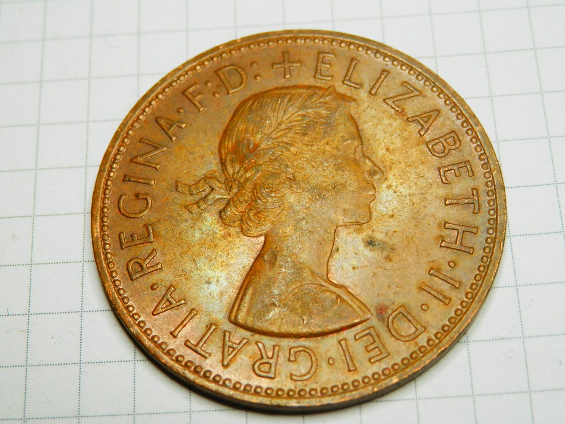 Alle Münzen: Großbritannien 1 Penny, 1967 – Gebraucht aus Weiach von weiach81 1
