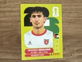 Panini FIFA WM 2026 Sticker Mohammad Abualnadi JOR 8