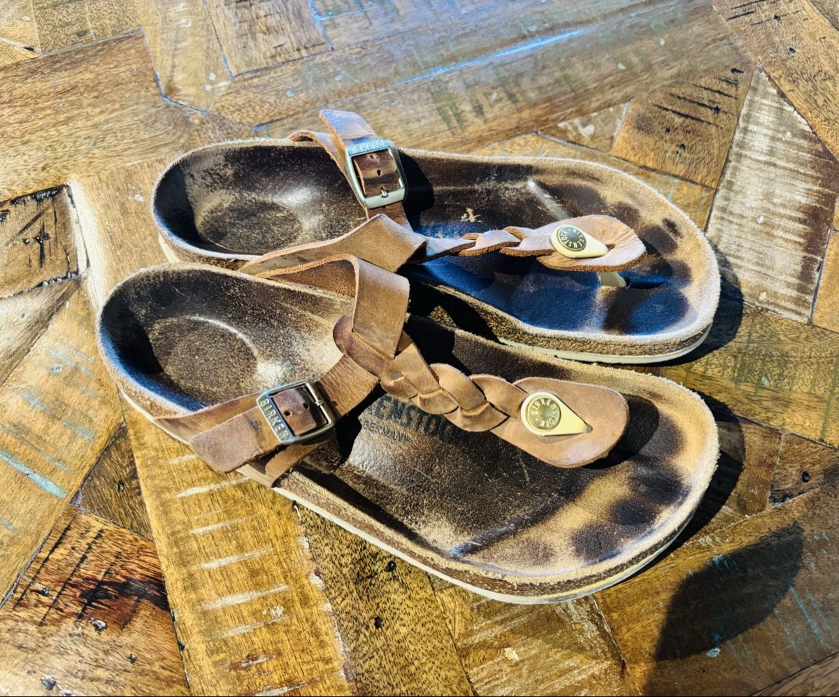 Birkenstock Herrenschuhe: Birkenstock Gizeh Cognac, 39  – Gebraucht aus La Tour-de-Peilz von sarahg80 2