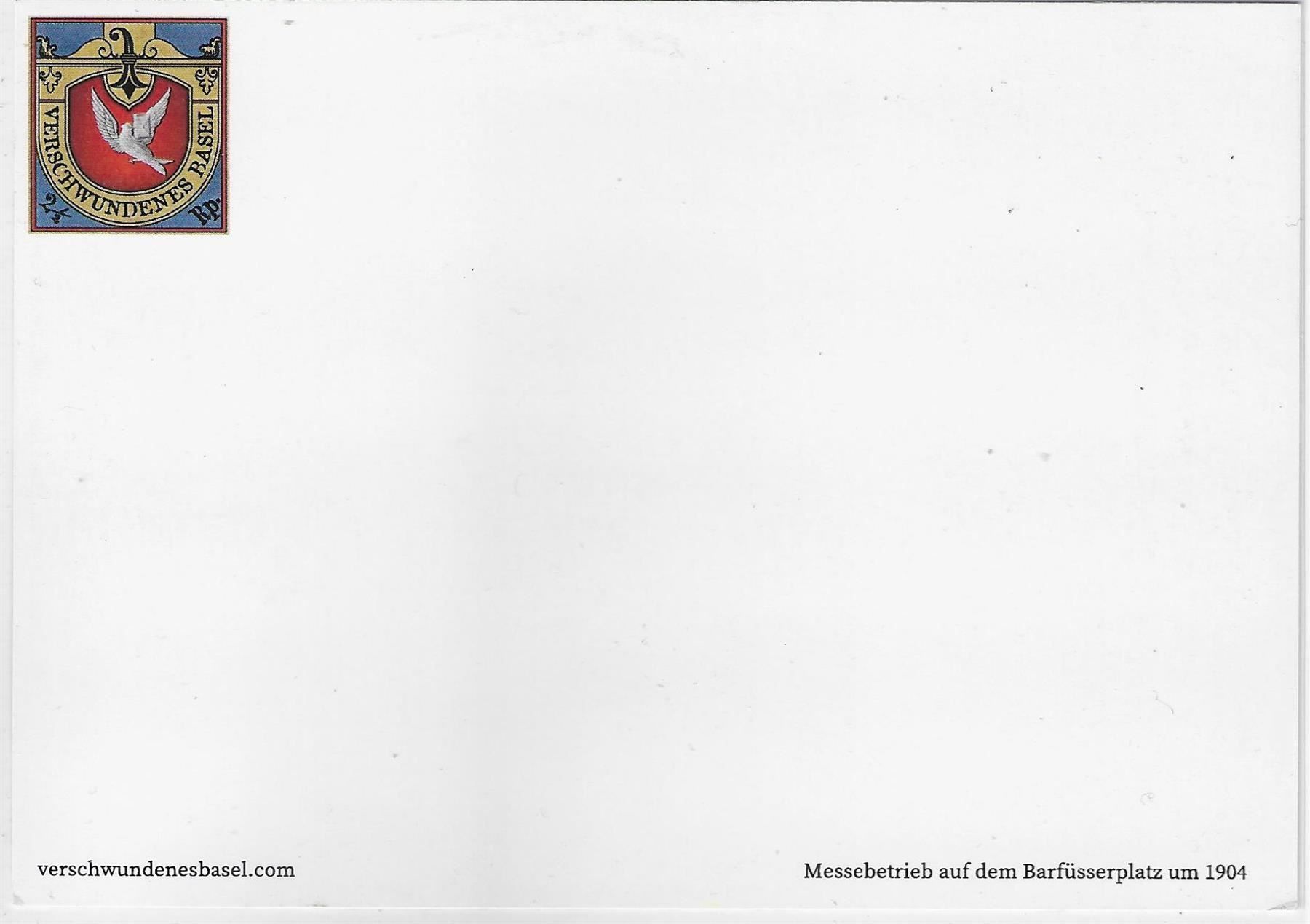 Cartoline postali: Basel - Messebetrieb auf dem – Antico da Ettingen venduto da Kartenplanet 1