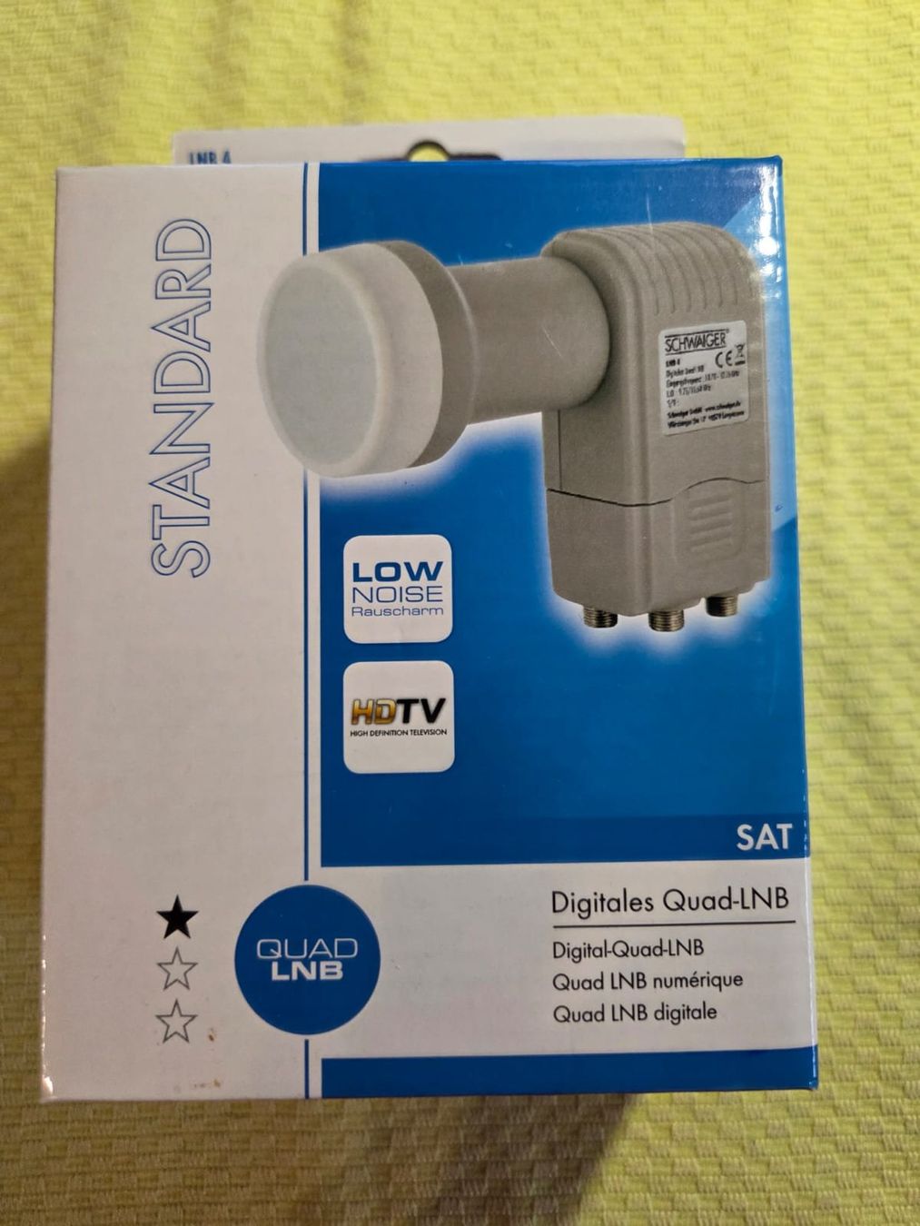 Funktechnik: Digitales Quad-LNB – Neu und originalverpackt aus Dachsen von bea_jvs2
