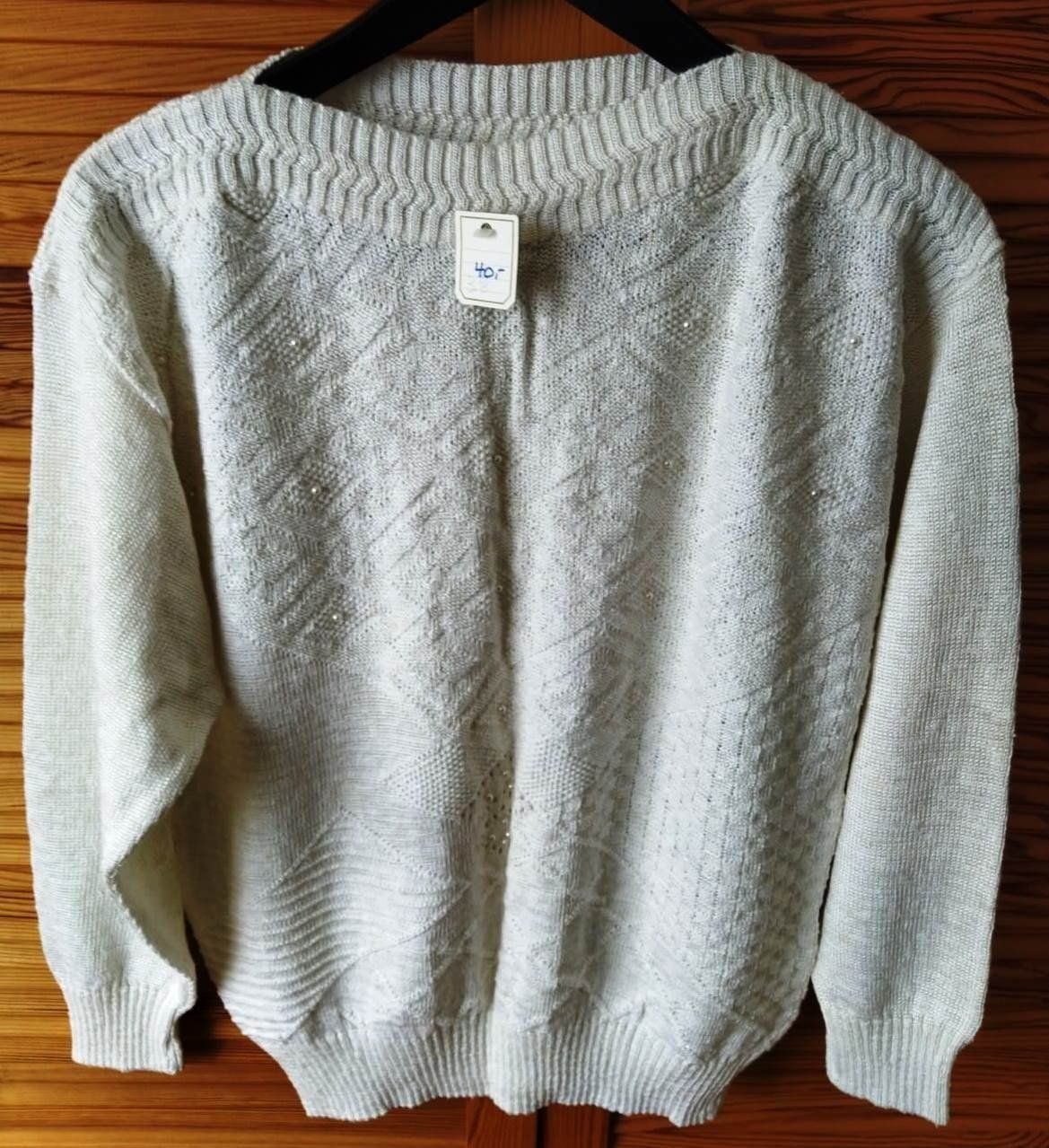 Maglioni & Felpe: Pullover in weiss mit Perlen - Grösse 38 - – Nuovo e nell'imballaggio originale da Zürich venduto da -italo- 2