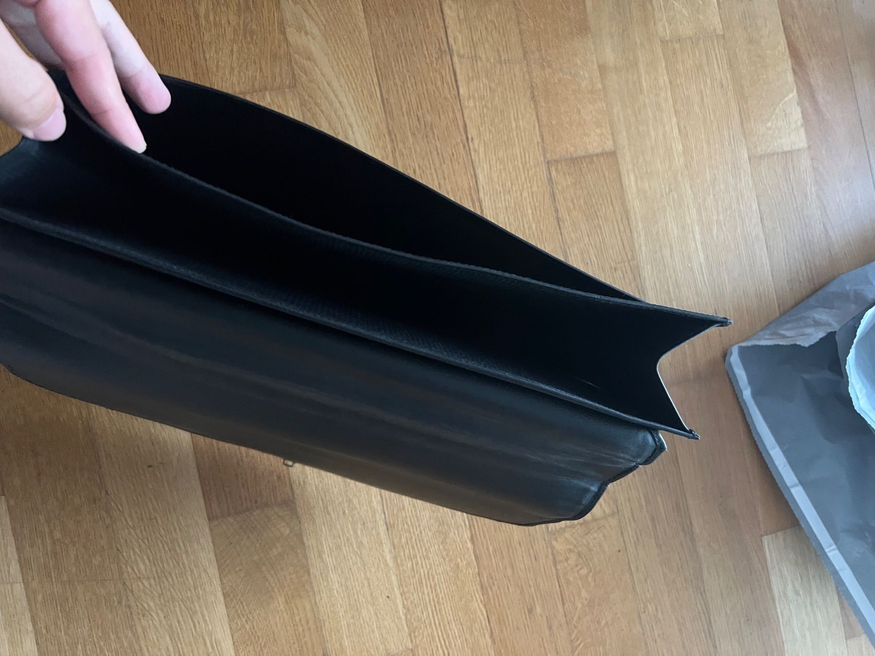 Valigie & Borse: Aktentasche Schwarz Leder – Usato da Pfäffikon SZ venduto da pdroth 2