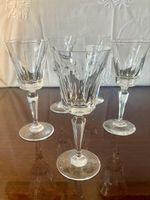 Cristal • signé Sèvres France • 5 Verres à porto Vintage