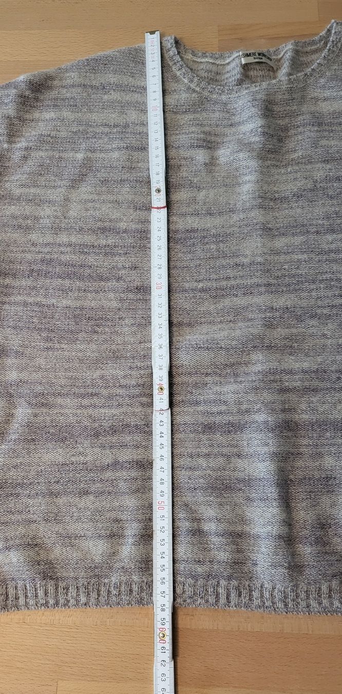 Maglioni & Felpe: 100% Mongolischer Kaschmir Pullover L Taupe + Gobi Bag – Usato da Baar venduto da deg_d6l5 5