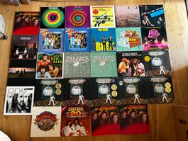LP Sammlung Bee Gees, 41 LPs, teils div. Pressungen, rare