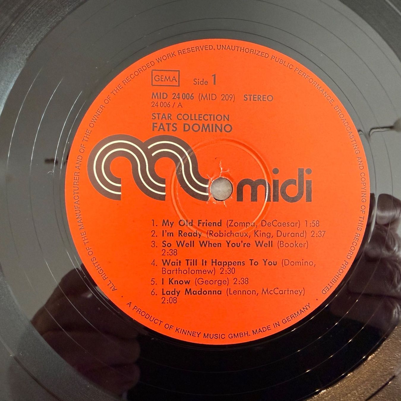 Dischi in vinile: FATS DOMINO - STAR COLLECTION – Usato da Zürich venduto da fehlton 3
