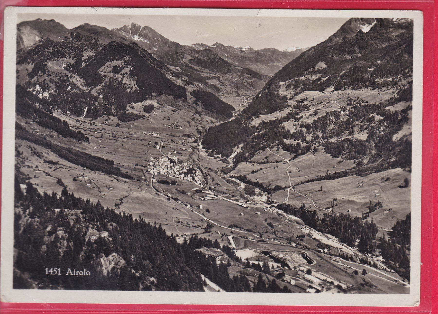 Cartoline postali: AIROLO, FELDPOST – Usato da Oberrieden venduto da Gebirgsstelze