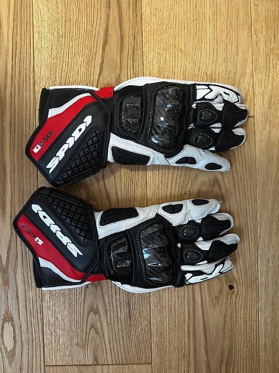 Guanti & manicotti: Spidi Carbo Kangaroo Motorrad Lederhandschuhe – Usato da Ruswil venduto da _M4R