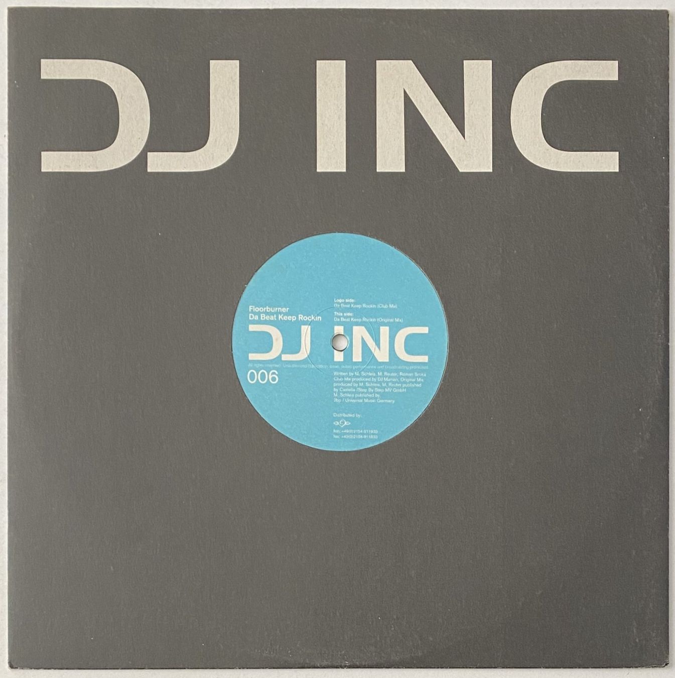 Schallplatten: Floorburner, Da Beat Keep Rockin (Hard Trance, Hands Up) – Gebraucht aus Flums von Empe1